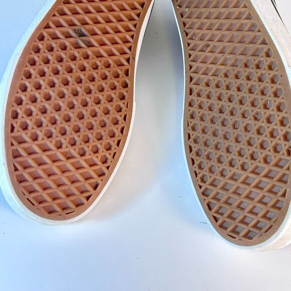 Vans Unisex Black Canvas White Detail Old Skool Sneaker Size M 10.5/W 12 - Picture 13 of 14